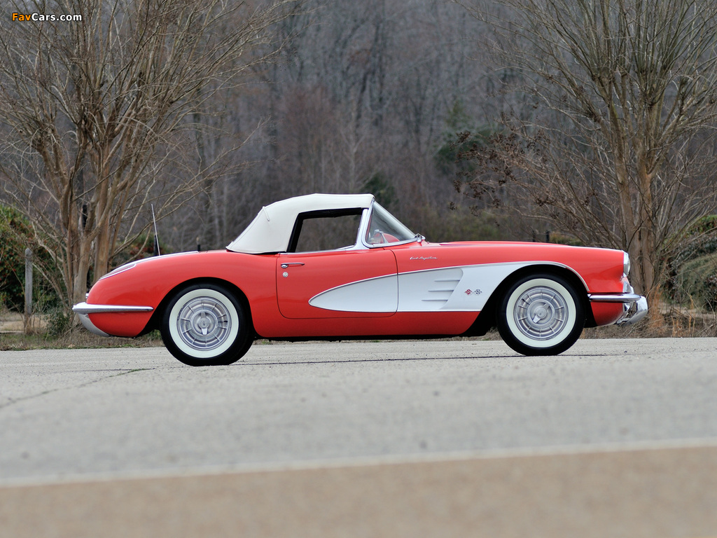 Corvette C1 Fuel Injection 1959–60 pictures (1024 x 768)