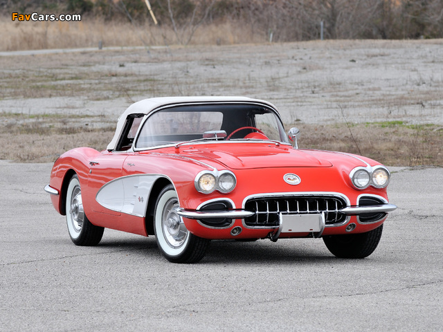 Corvette C1 Fuel Injection 1959–60 pictures (640 x 480)