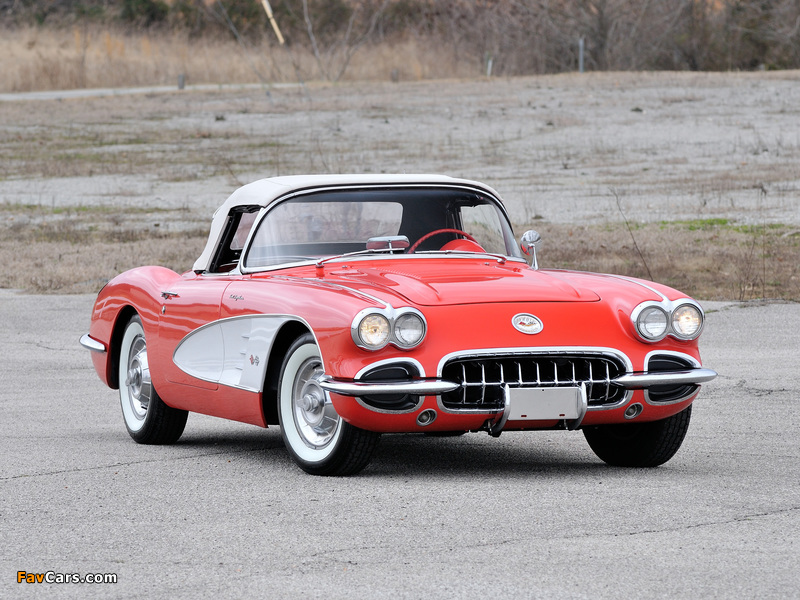 Corvette C1 Fuel Injection 1959–60 pictures (800 x 600)