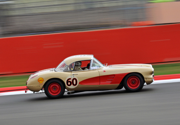 Corvette C1 JRG Special Competition Coupe 1960 wallpapers