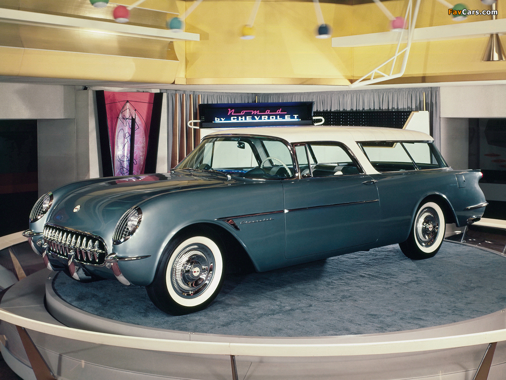 Photos of Corvette Nomad Concept Car 1954 (1024 x 768)
