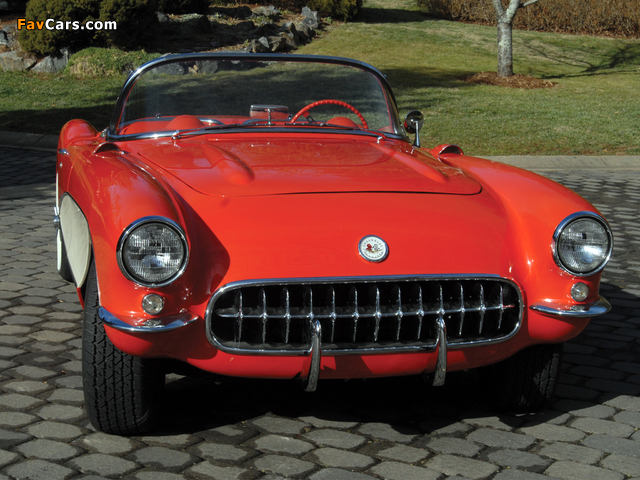 Photos of Corvette C1 (2934) 1956–57 (640 x 480)