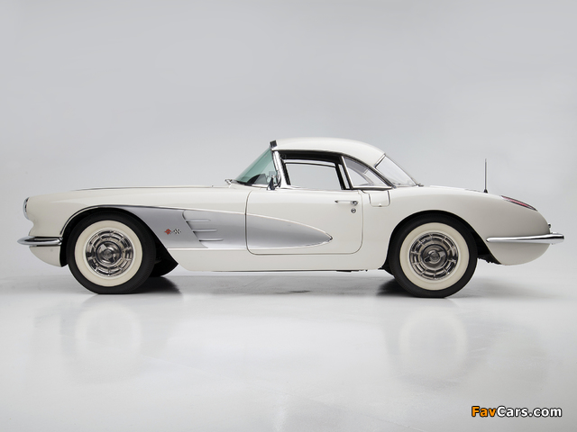 Photos of Corvette C1 (J800-867) 1958 (640 x 480)