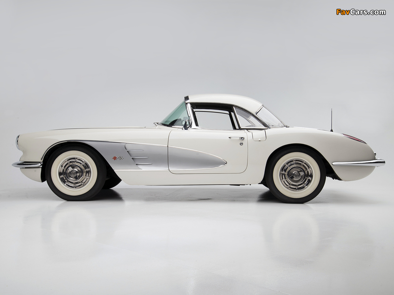 Photos of Corvette C1 (J800-867) 1958 (800 x 600)