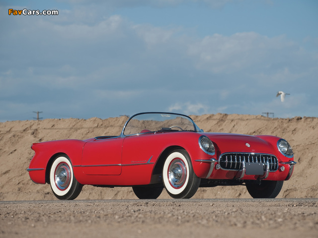 Pictures of Corvette C1 1954 (640 x 480)