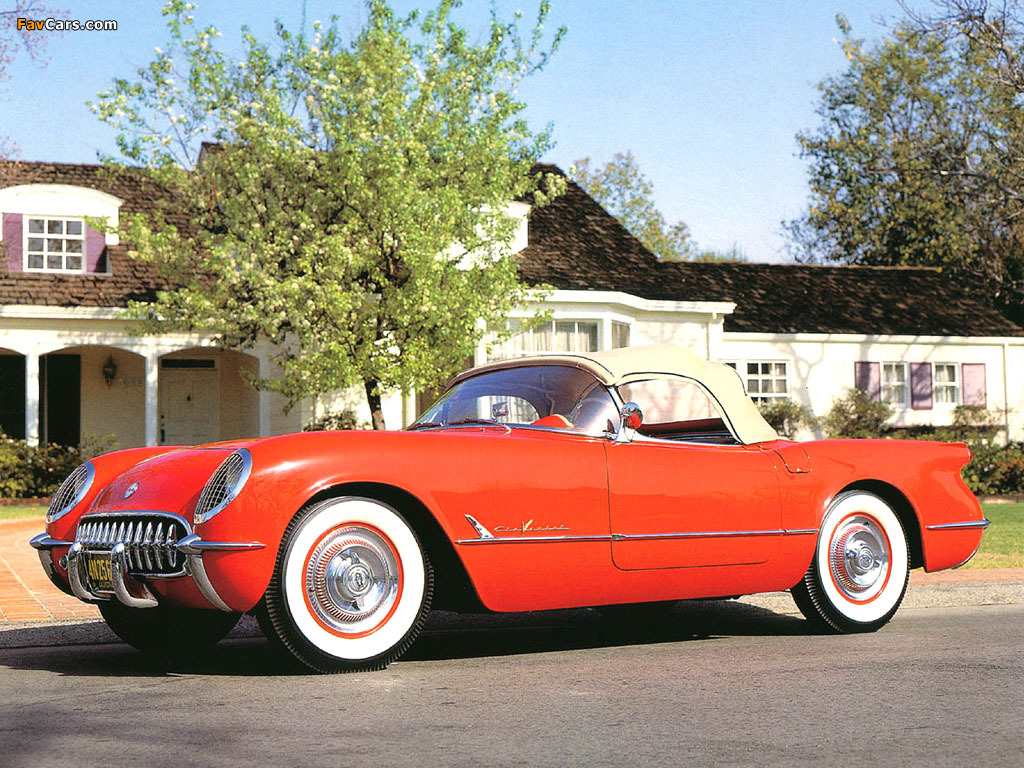 Pictures of Corvette C1 1955 (1024 x 768)
