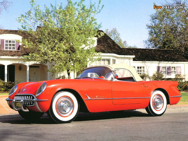 Pictures of Corvette C1 1955 (640 x 480)