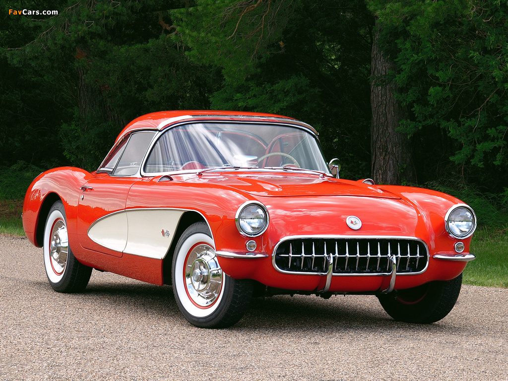 Pictures of Corvette C1 (2934) 1956–57 (1024 x 768)