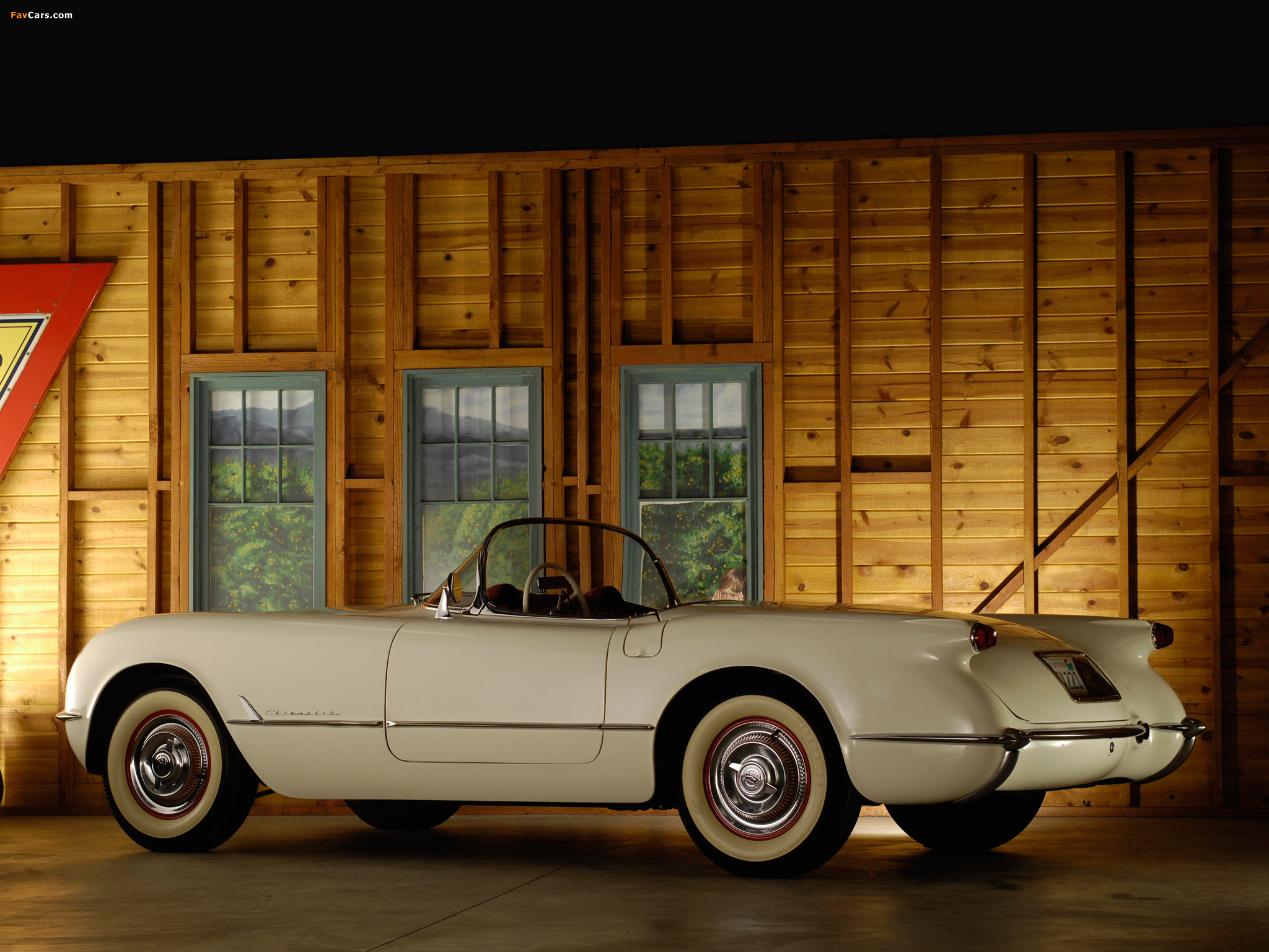 Corvette C1 1954 wallpapers (2048 x 1536)