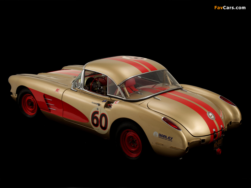 Corvette C1 JRG Special Competition Coupe 1960 wallpapers (800 x 600)