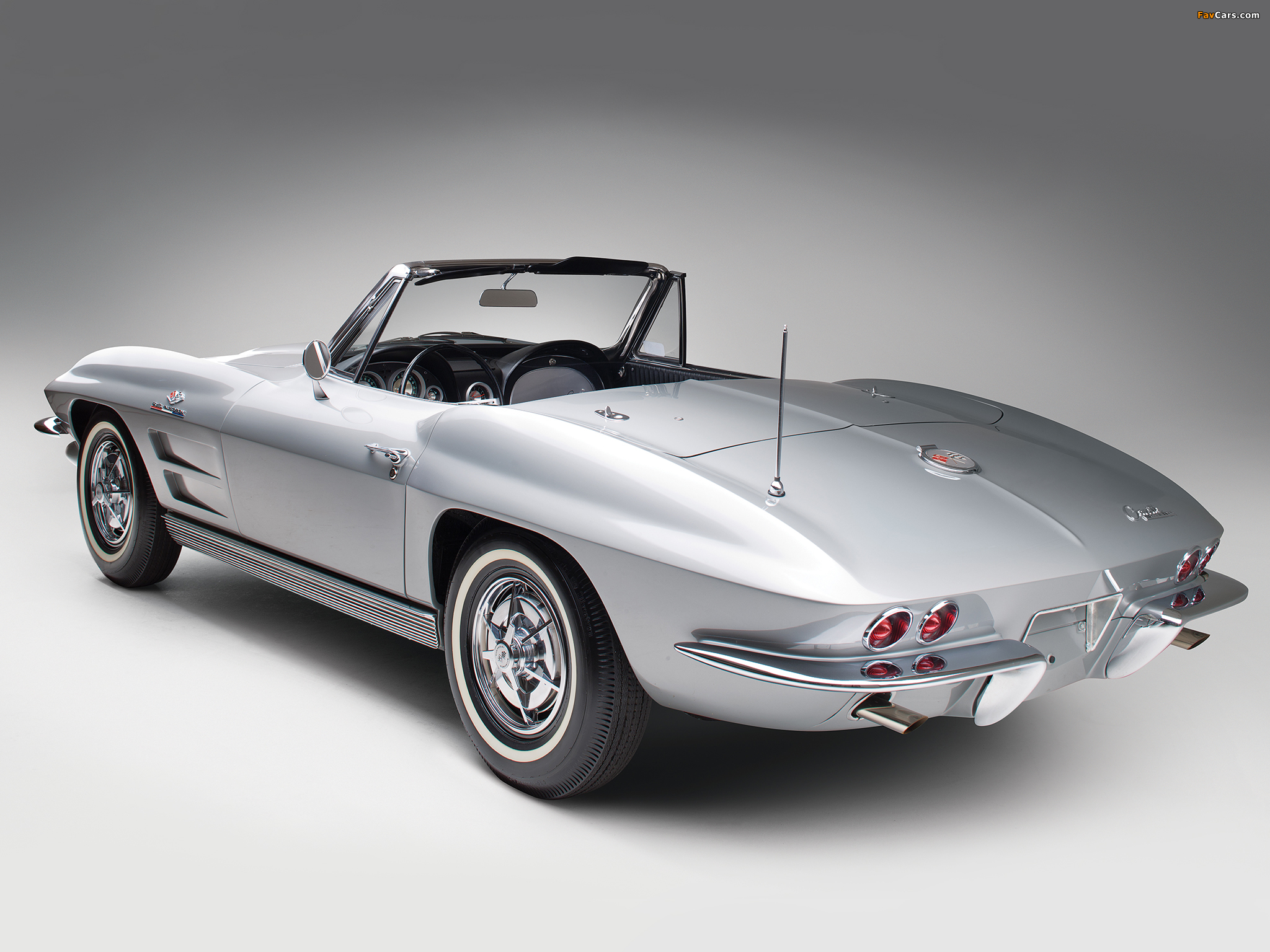 Corvette Sting Ray Convertible (C2) 1963 images (2048 x 1536)