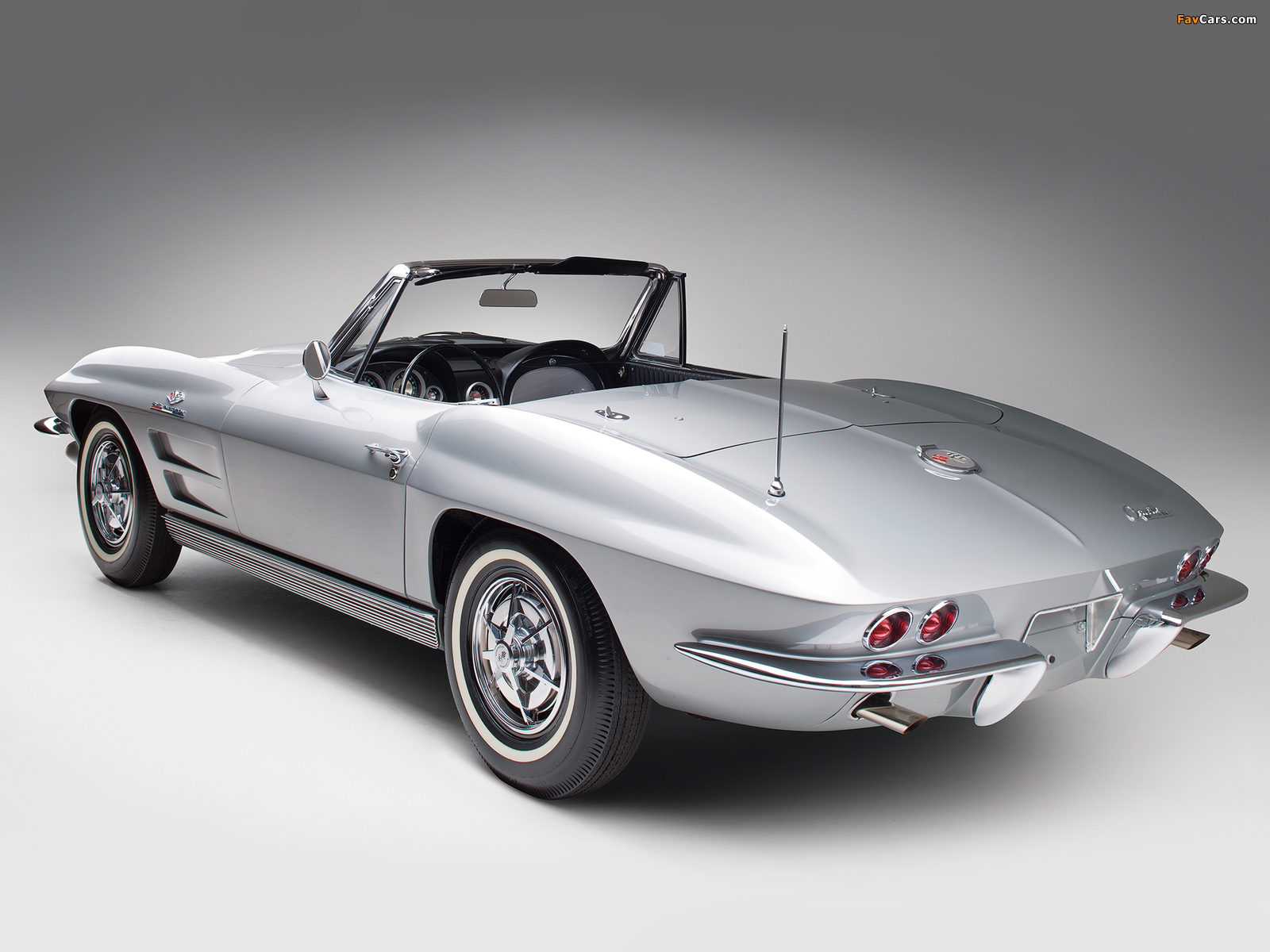 Corvette Sting Ray Convertible (C2) 1963 images (1600 x 1200)