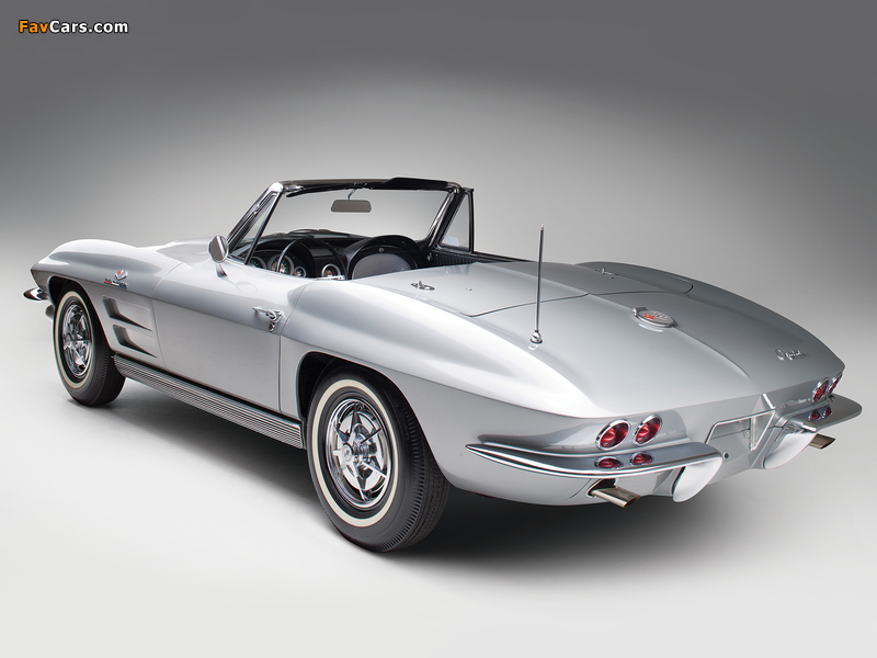 Corvette Sting Ray Convertible (C2) 1963 images (800 x 600)