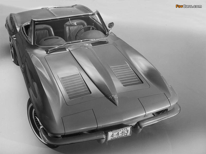 Corvette Sting Ray Convertible (C2) 1963 photos (800 x 600)