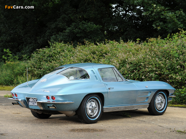 Corvette Sting Ray (C2) 1963 photos (640 x 480)