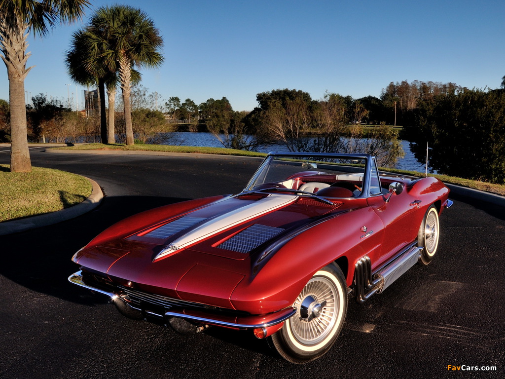 Corvette Sting Ray Convertible Show Car Replica (C2) 1963 photos (1024 x 768)