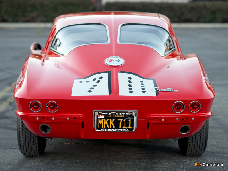 Corvette Sting Ray Race Car 7 11 (C2) 1963 pictures (800 x 600)