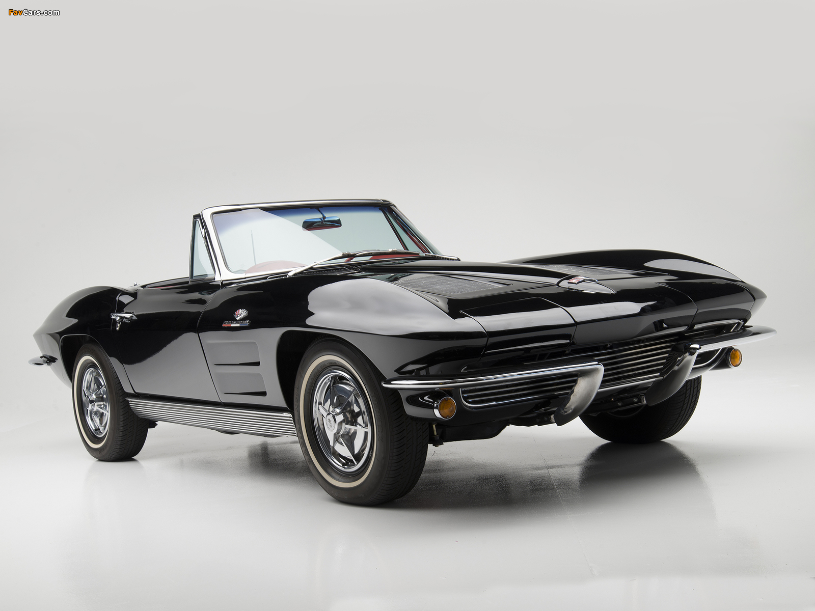 Corvette Sting Ray Convertible (C2) 1963 pictures (1600 x 1200)