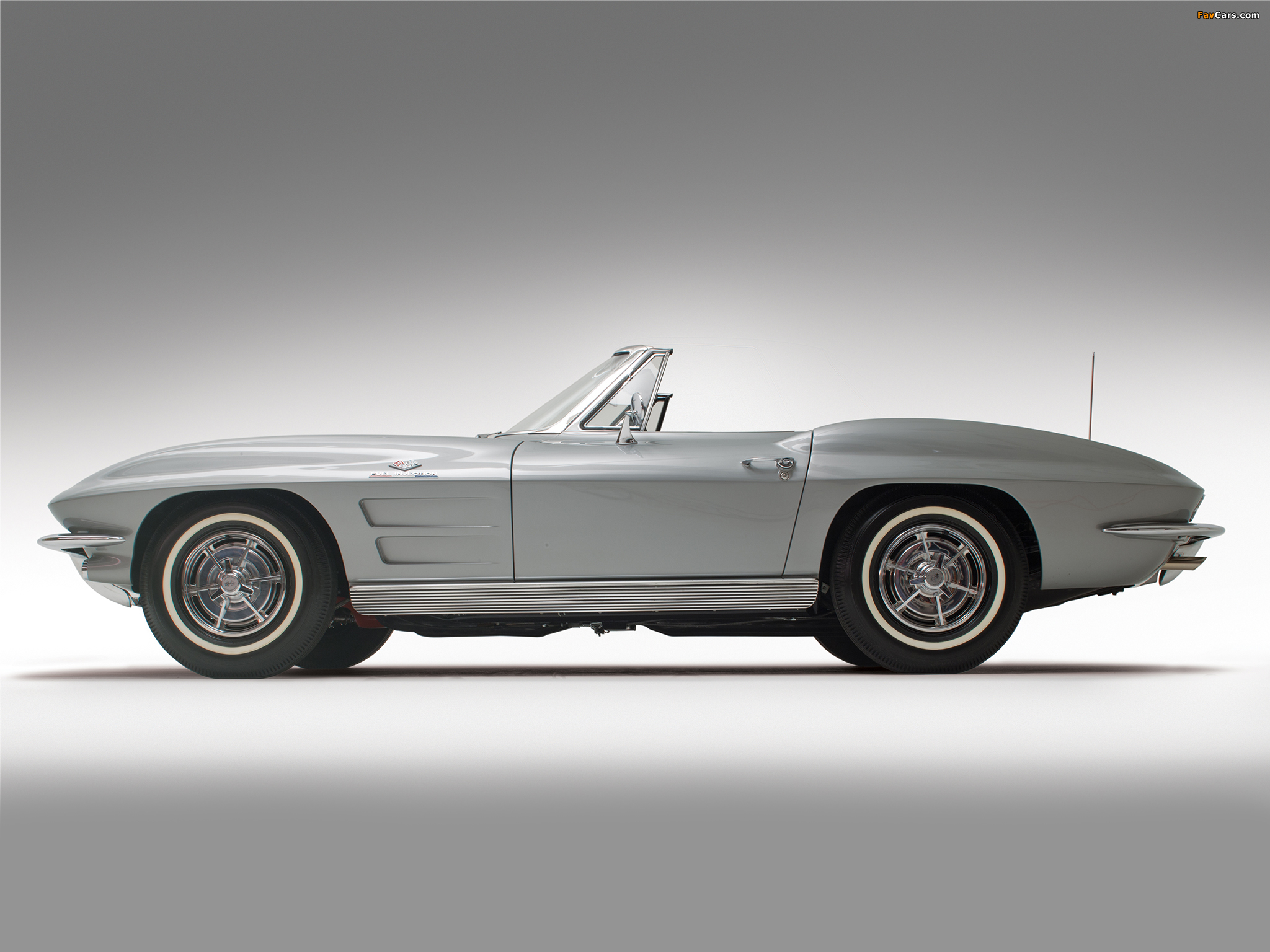 Corvette Sting Ray Convertible (C2) 1963 pictures (2048 x 1536)