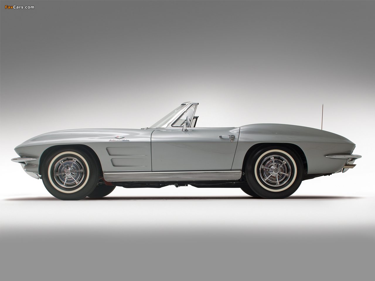 Corvette Sting Ray Convertible (C2) 1963 pictures (1280 x 960)