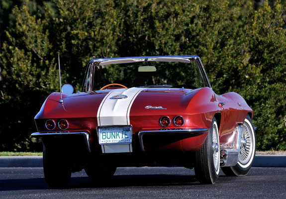 Corvette Sting Ray Convertible Show Car Replica (C2) 1963 pictures