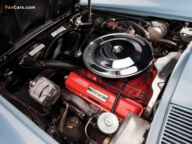 Corvette Sting Ray L75 327/300 HP (C2) 1963 pictures (640 x 480)