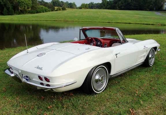 Corvette Sting Ray Convertible (C2) 1963 wallpapers