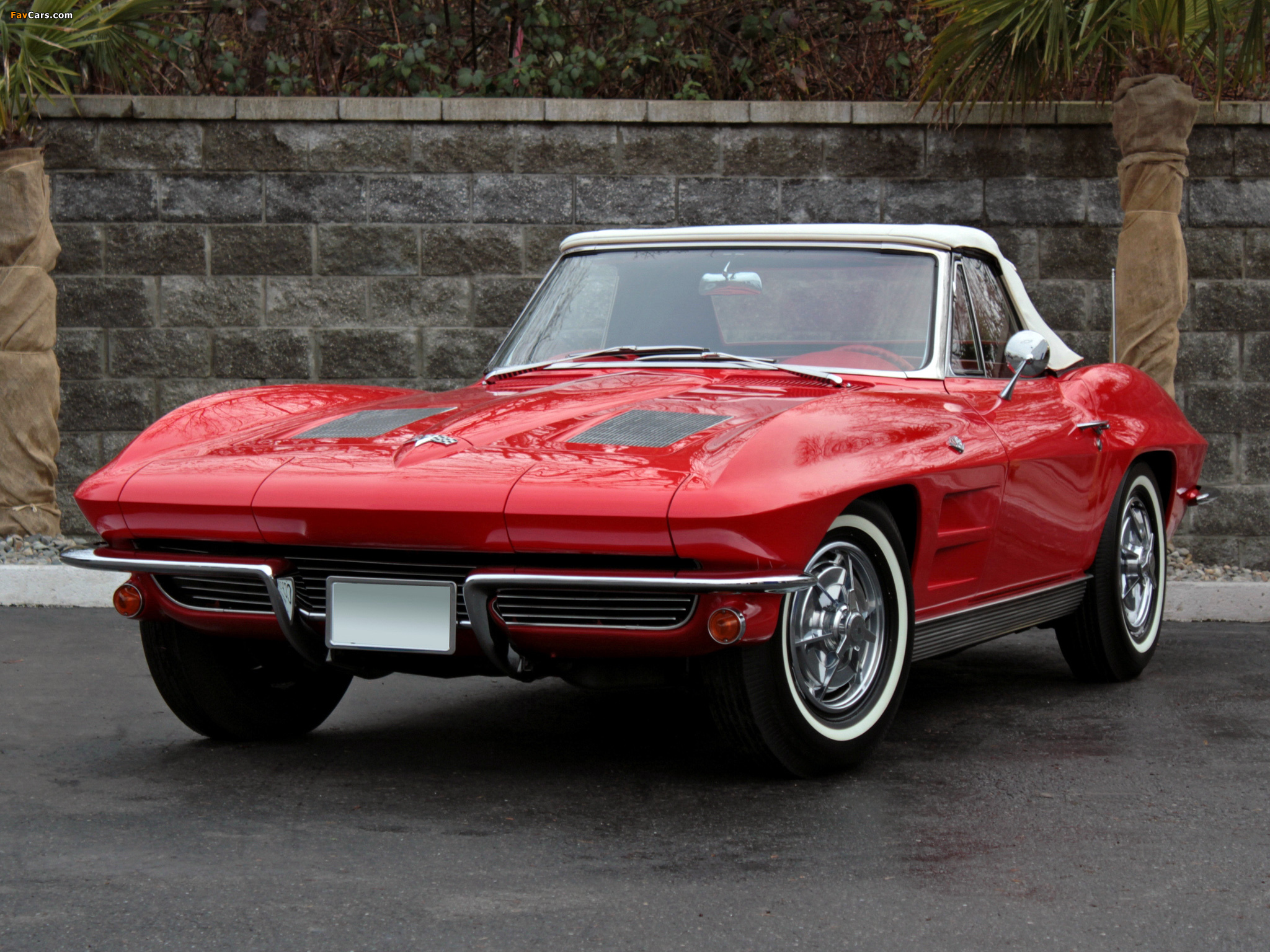 Corvette Sting Ray Convertible (C2) 1963 wallpapers (2048 x 1536)