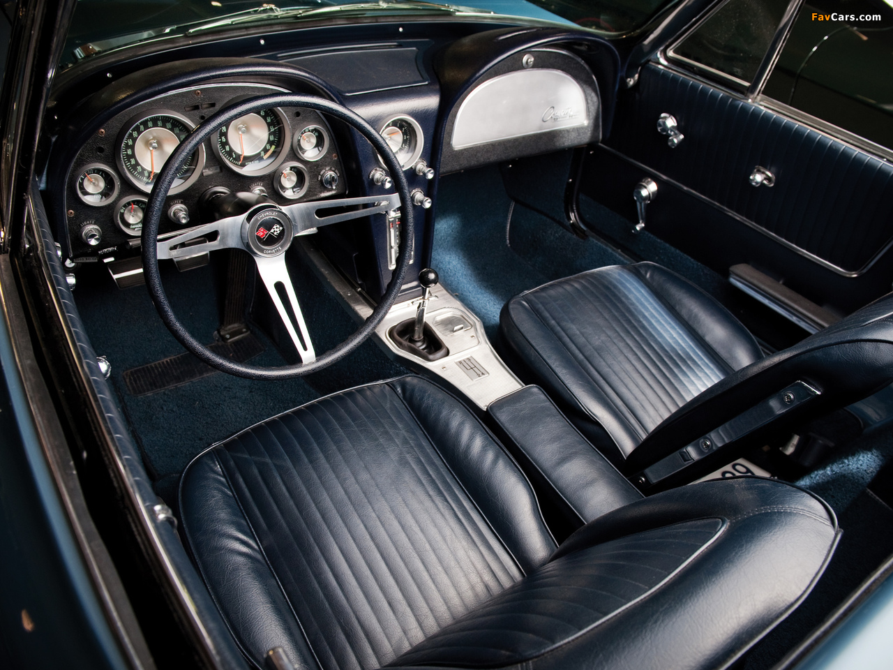 Corvette Sting Ray L76 327/340 HP Convertible (C2) 1963 wallpapers (1280 x 960)