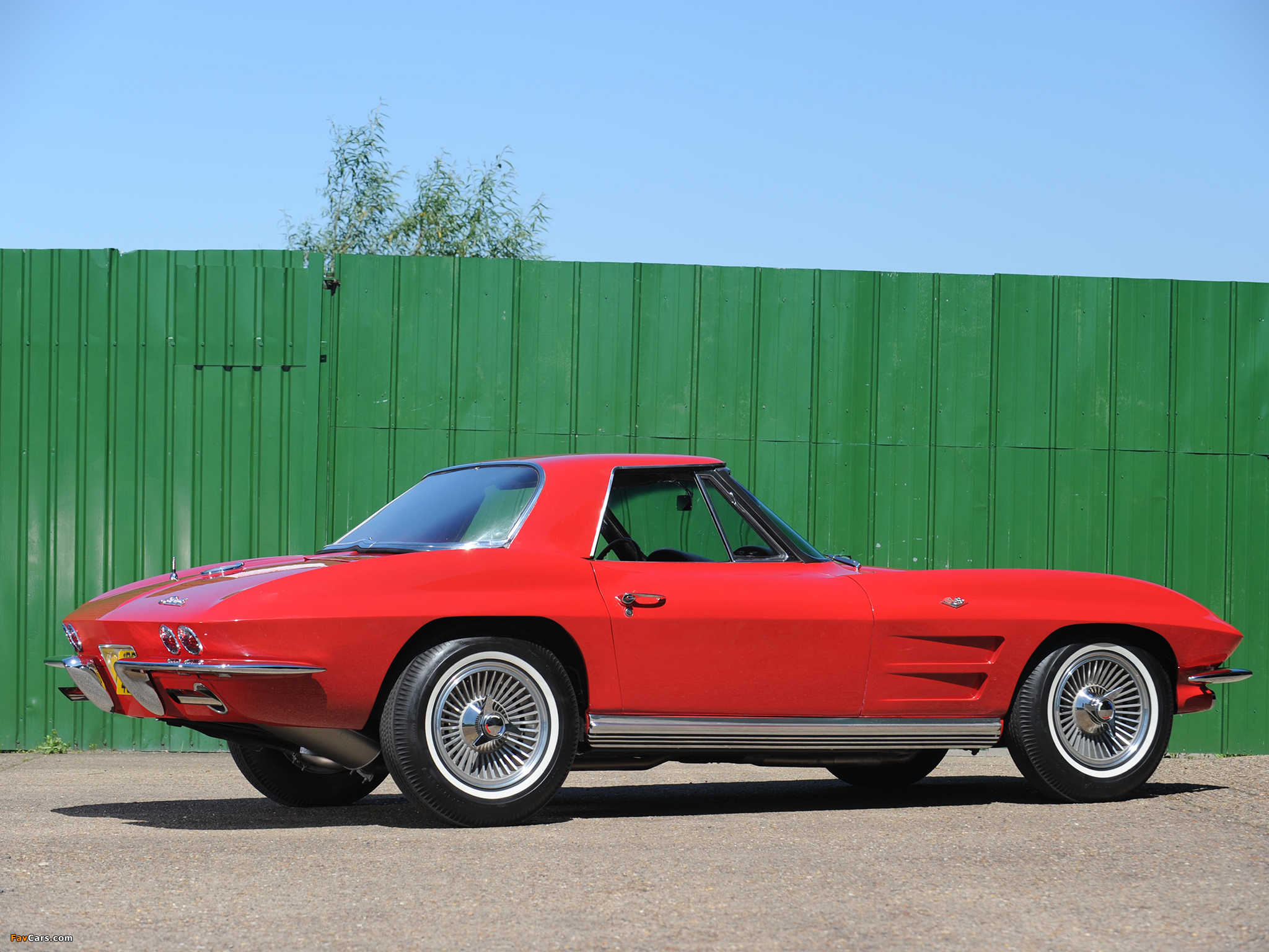 Corvette Sting Ray L75 327/300 HP Convertible (C2) 1964 images (2048 x 1536)