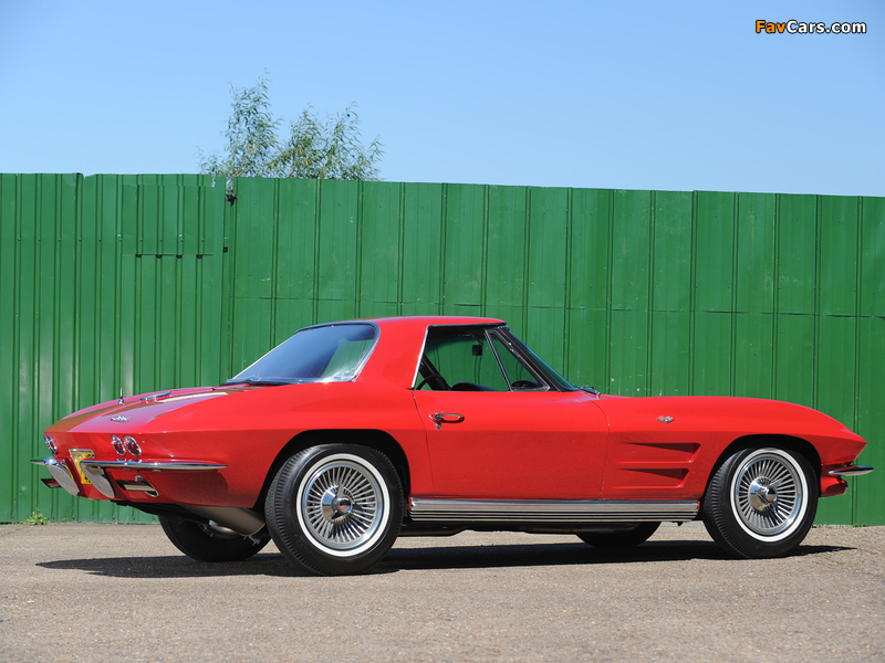 Corvette Sting Ray L75 327/300 HP Convertible (C2) 1964 images (800 x 600)