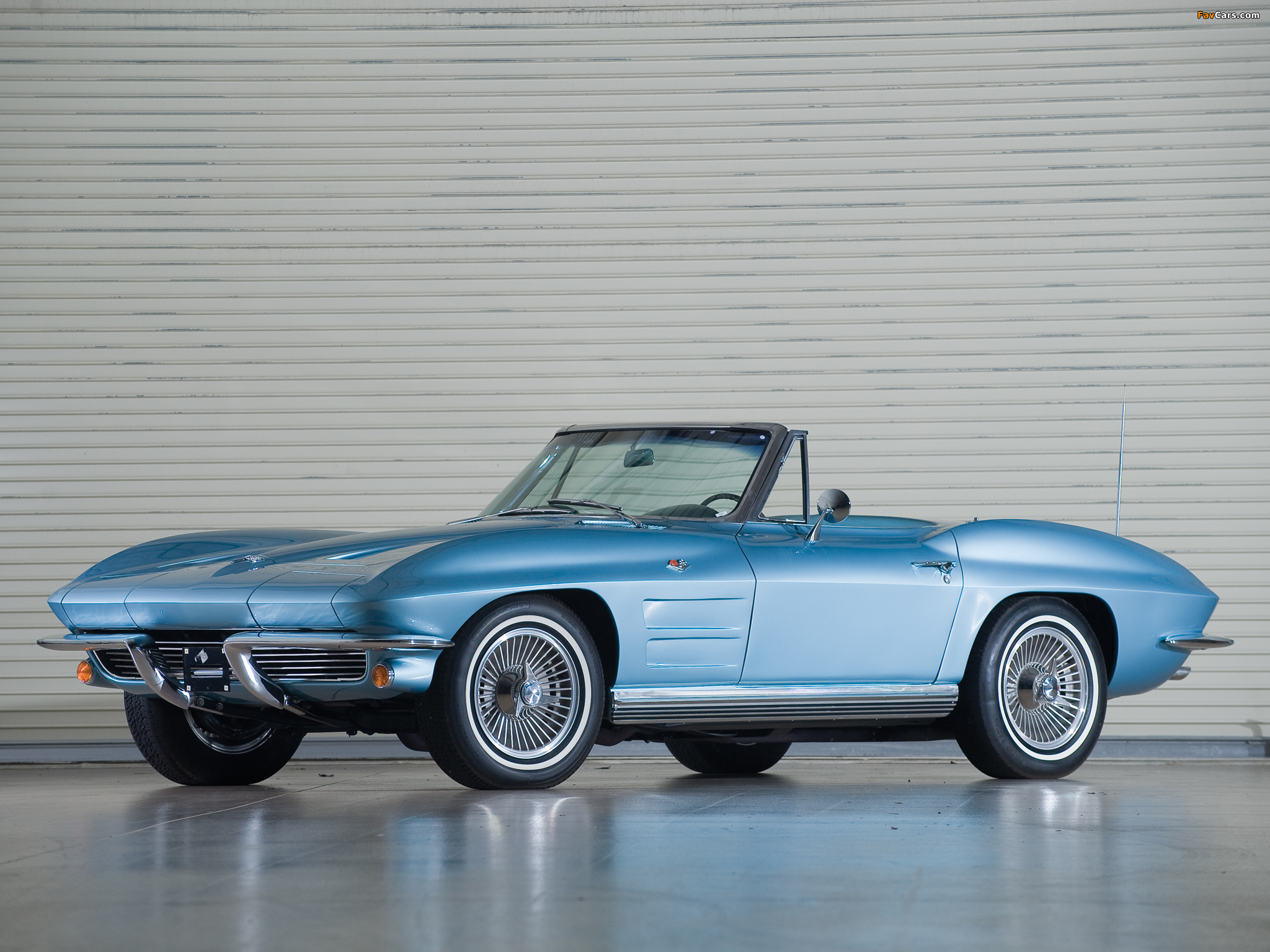 Corvette Sting Ray L76 327/365 HP Convertible (C2) 1964 photos (2048 x 1536)