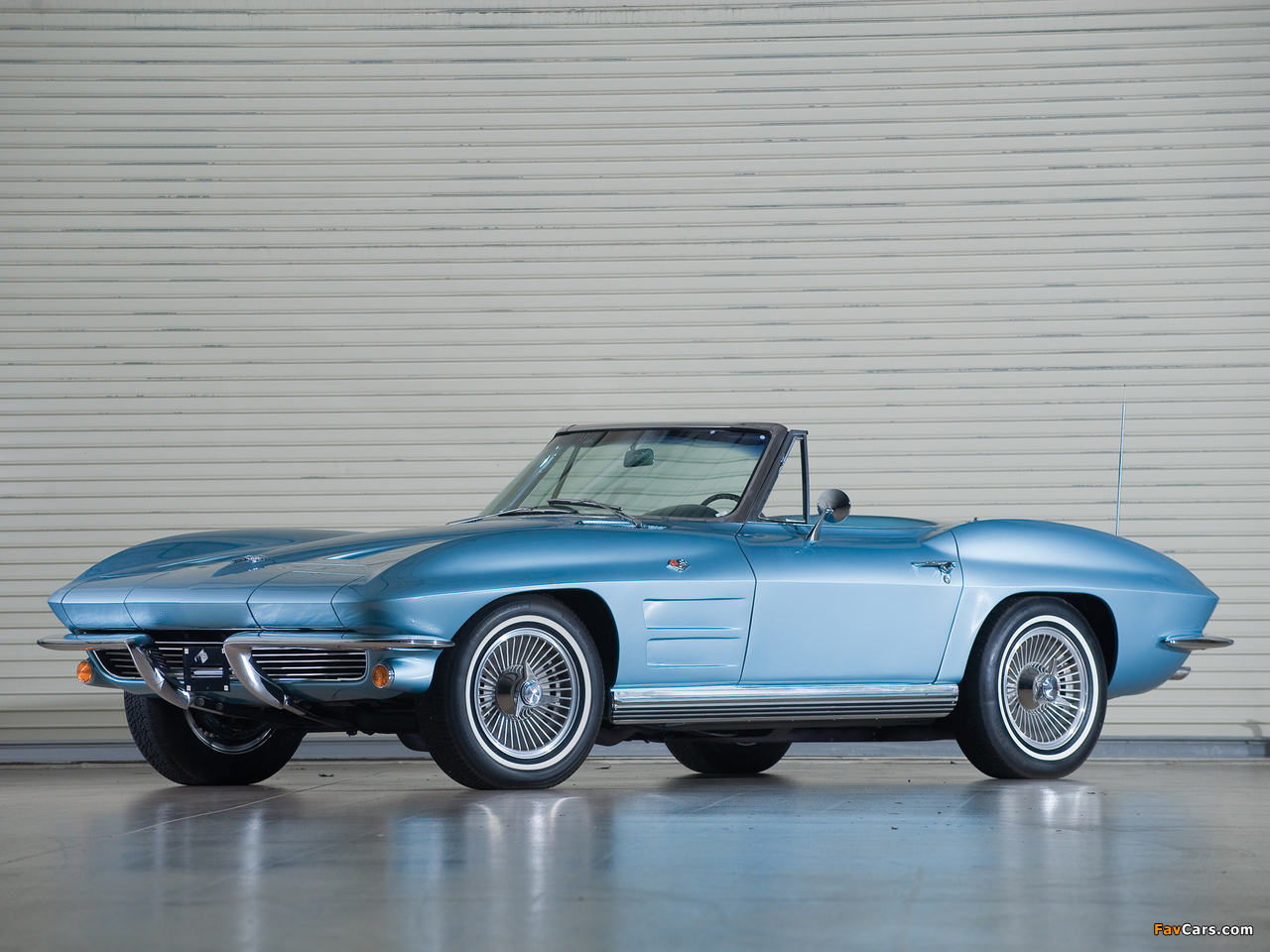 Corvette Sting Ray L76 327/365 HP Convertible (C2) 1964 photos (1280 x 960)