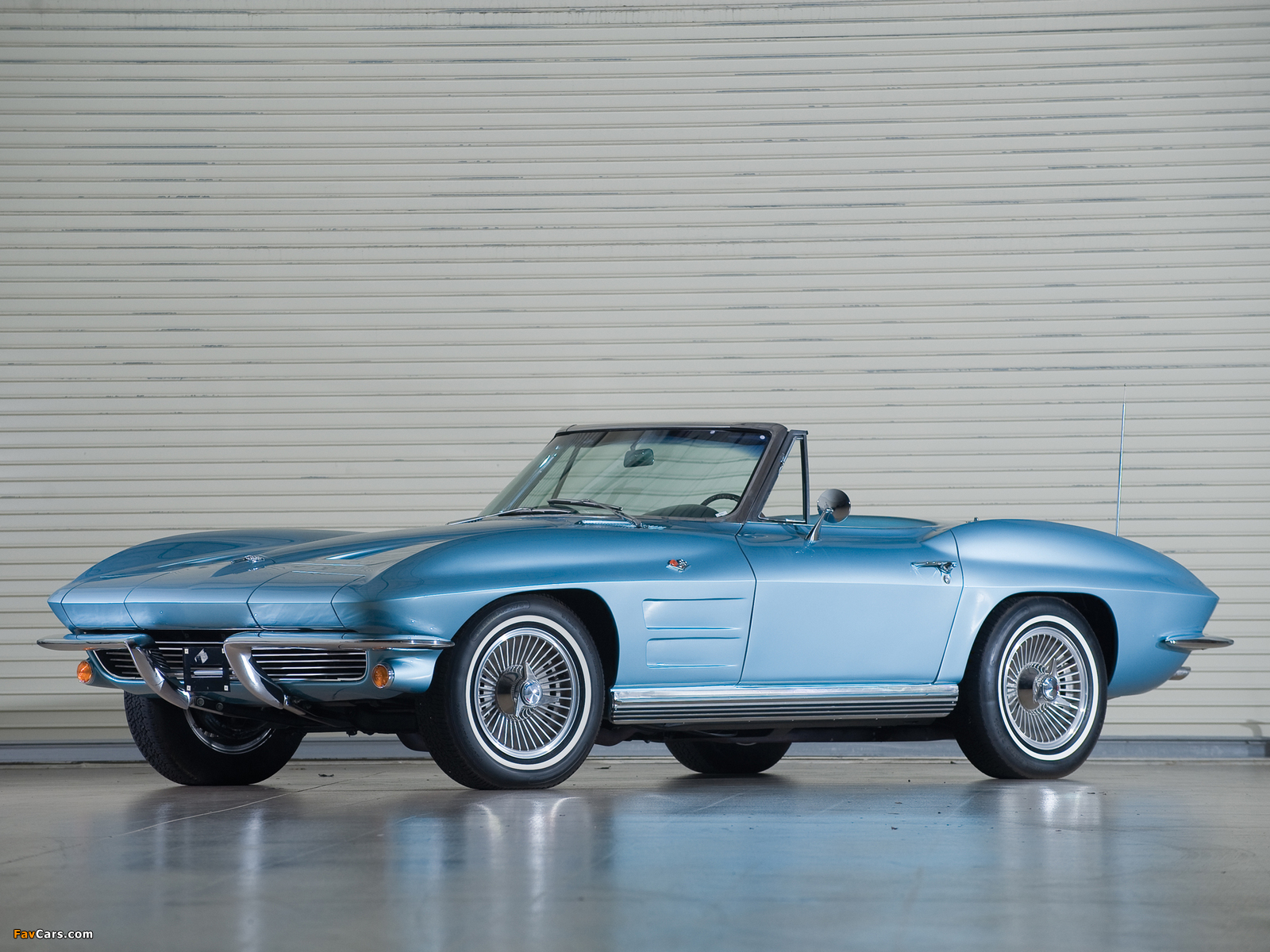 Corvette Sting Ray L76 327/365 HP Convertible (C2) 1964 photos (1600 x 1200)