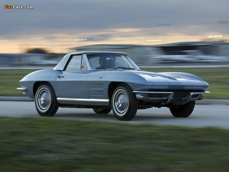 Corvette Sting Ray L75 327/300 HP Convertible (C2) 1964 pictures (800 x 600)