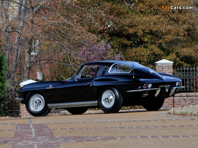 Corvette Sting Ray L84 327/375 HP Fuel Injection (C2) 1964 pictures (640 x 480)