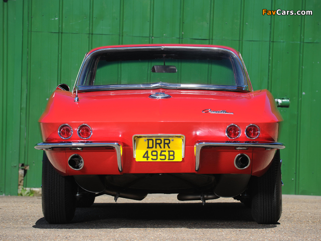 Corvette Sting Ray L75 327/300 HP Convertible (C2) 1964 wallpapers (640 x 480)