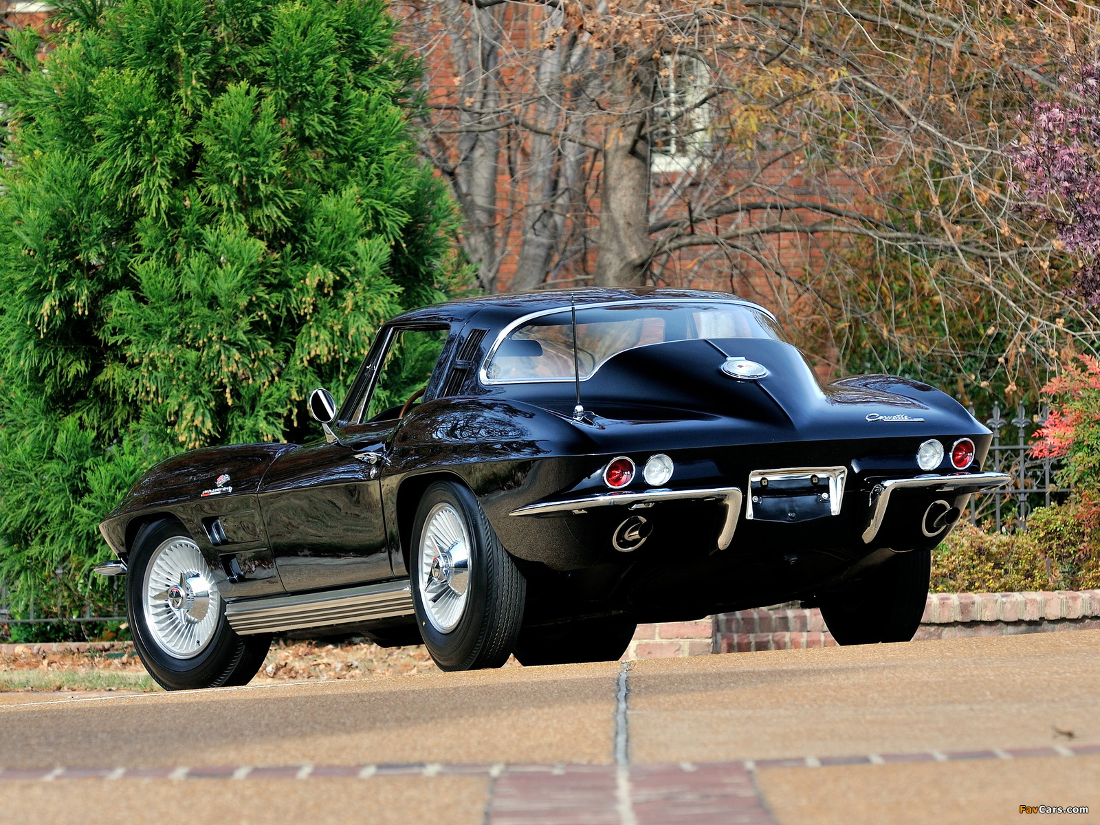 Corvette Sting Ray L84 327/375 HP Fuel Injection (C2) 1964 wallpapers (1600 x 1200)