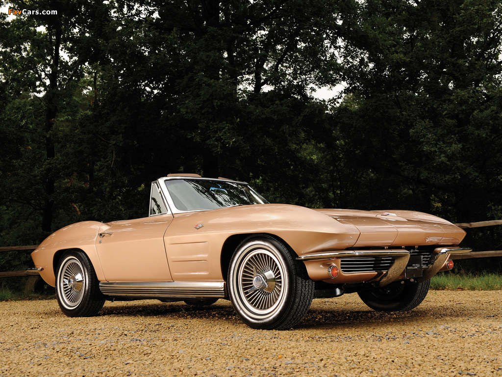 Corvette Sting Ray L75 327/300 HP Convertible (C2) 1964 wallpapers (1024 x 768)