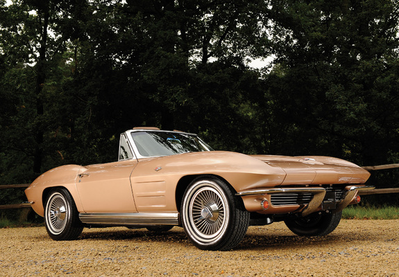 Corvette Sting Ray L75 327/300 HP Convertible (C2) 1964 wallpapers
