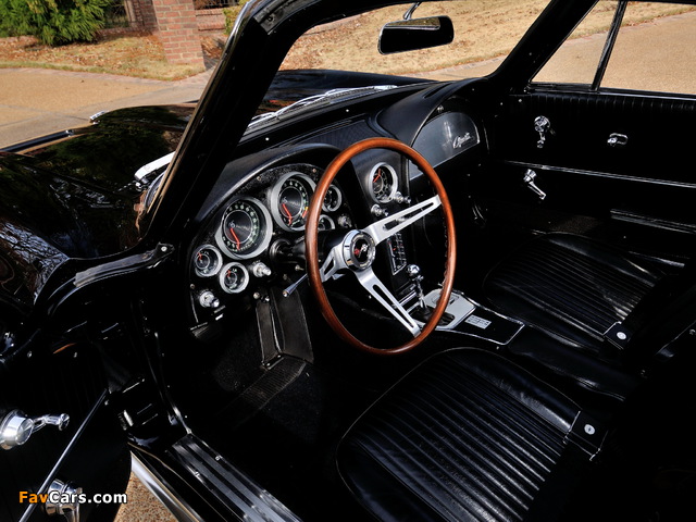Corvette Sting Ray L84 327/375 HP Fuel Injection (C2) 1964 wallpapers (640 x 480)