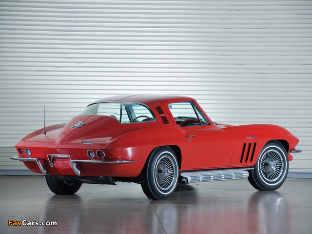 Corvette Sting Ray L84 327/375 HP Fuel Injection (C2) 1965 images (640 x 480)