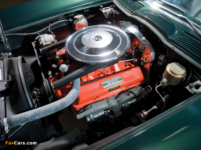 Corvette Sting Ray L75 327/300 HP Convertible (C2) 1965 photos (640 x 480)