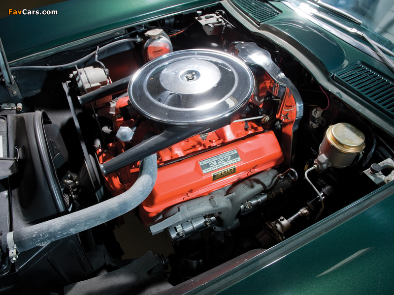 Corvette Sting Ray L75 327/300 HP Convertible (C2) 1965 photos (800 x 600)