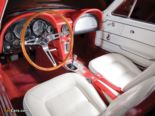 Corvette Sting Ray L84 327/375 HP Fuel Injection (C2) 1965 photos (640 x 480)