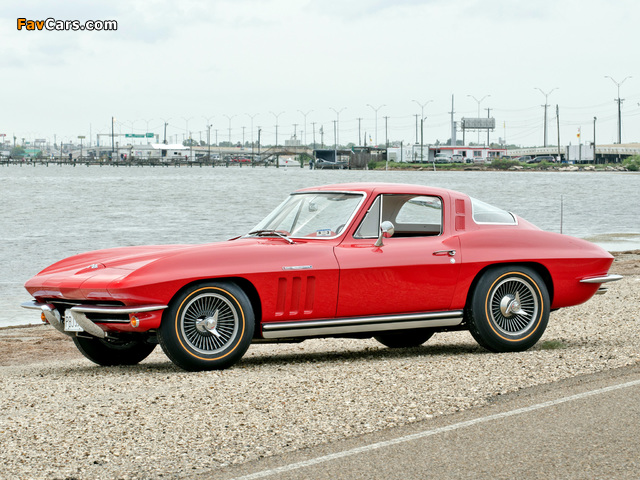 Corvette Sting Ray L84 327/375 HP Fuel Injection (C2) 1965 pictures (640 x 480)