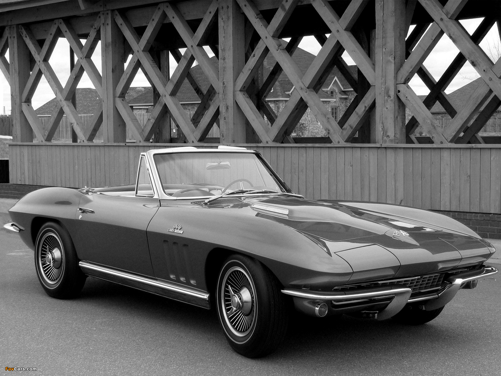 Corvette Sting Ray 427 Convertible (C2) 1966 images (1600 x 1200)