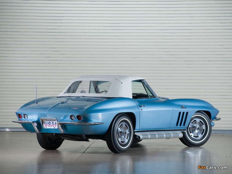 Corvette Sting Ray L72 427/425 (450) HP Convertible (C2) 1966 images (800 x 600)