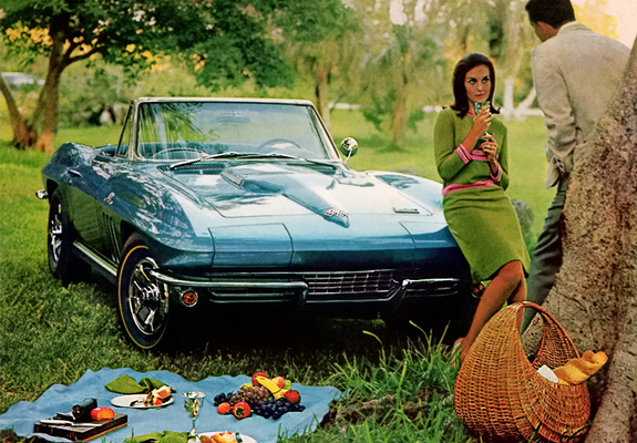 Corvette Sting Ray 427 Convertible (C2) 1966 pictures