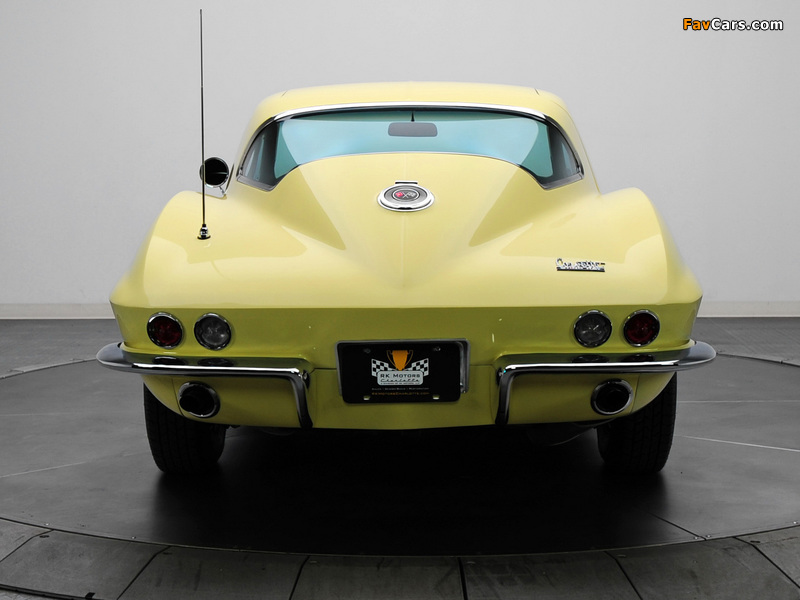 Corvette Sting Ray L79 327/350 HP (C2) 1966 pictures (800 x 600)